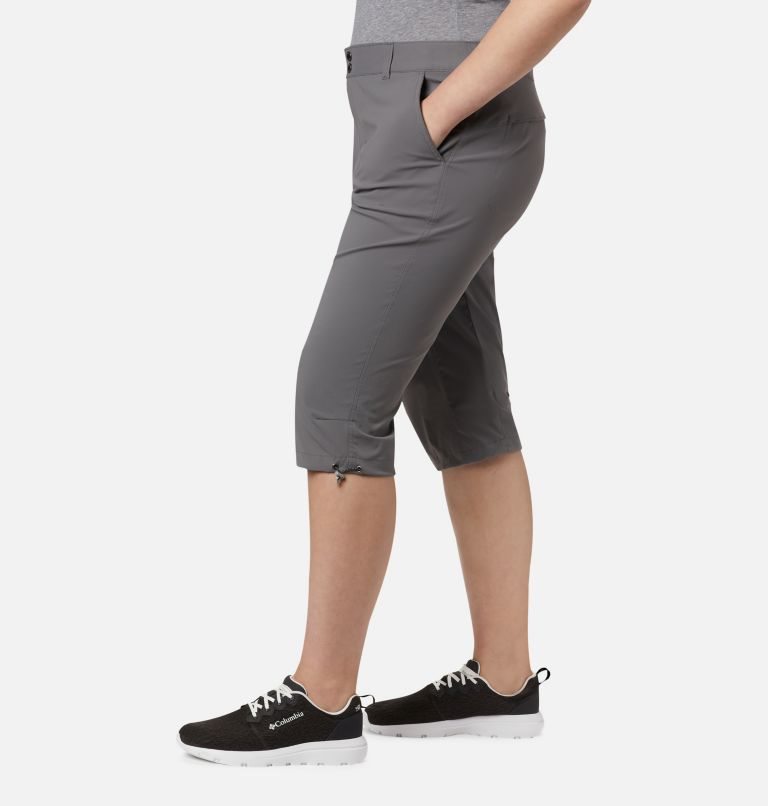 Women's Columbia Saturday Trail II Knee Pants Grey | Plus Size CA-B1086